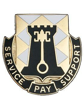 0208 Finance Bn Unit Crest (Service Pay Support)