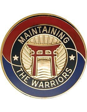 0403 Support Bde Unit Crest (Maintaining the Warriors)