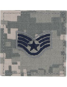 AF-SV-204 Staff Sergeant ACU Digital Blue Thread with Fastener
