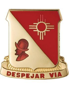 0202 Field Artillery Unit Crest (Despejar Via)