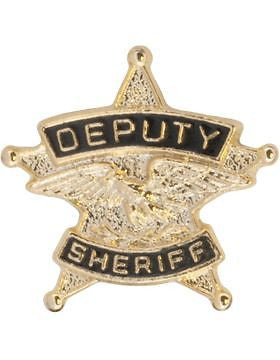 Tie Tac (U-T114G) Deputy Sheriff Gold