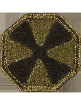 8 Army Subdued Patch