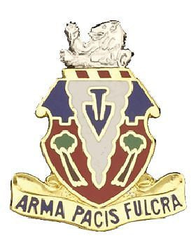 0139 Field Artillery Unit Crest (Arma Pacis Fulcra)