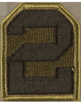 2 Army Subdued Patch