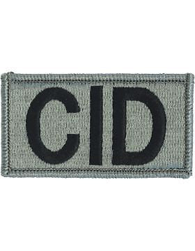 Criminal Investigation Division (CID) ACU Patch with Fastener (PV-CID)