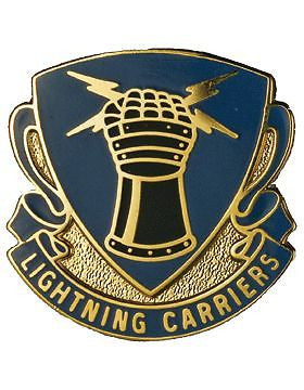 0373 Quartermaster Bn Unit Crest (Lightning Carriers)