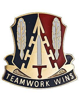 0050 Personnel Services Battalion Unit Crest (Teamwork Wins)