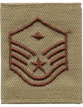 USAF Gortex Loop Rank (307) Master Sergeant with Diamond Desert 2 Colors