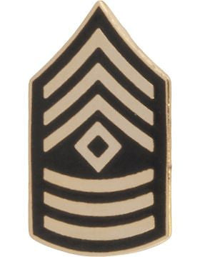 No-Shine (NS-T109) First Sergeant (E-8) Rank Tie Tac