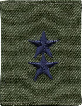 USAF Gortex Loop Rank (208) Major General Subdued (AF-GL208)