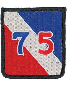 0075 Infantry Division Full Color Patch (P-0075B-F)