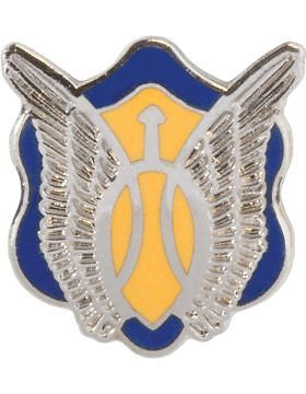 No-Shine (NS-T-C-0017C) 17th Cavalry Crest Tie Tac (No Motto)