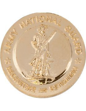 No-Shine (NS-T337) Senior National Guard Recruiter Tie Tac