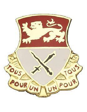 0015 Cavalry Unit Crest (Tous Pour Un Un Pour Tous)
