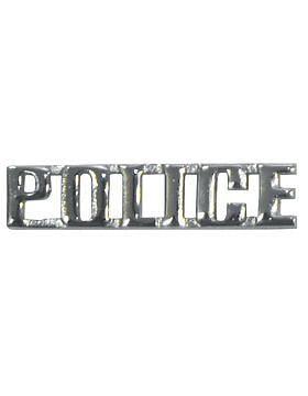 Tie Tac (U-554S) Police Silver 3/8"