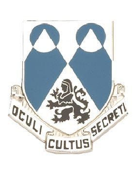 0002 Military Intelligence Bn Unit Crest (Oculi Cultus Secret)