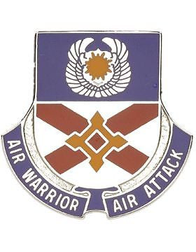 0111 Aviation Bn Unit Crest (Air Warrior Air Attack)