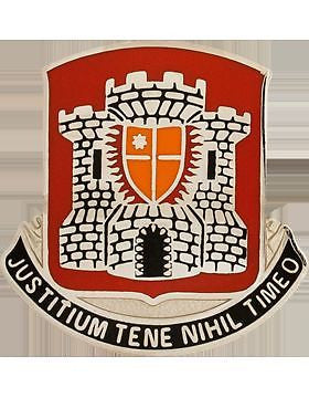 0779 Engineer Bn Unit Crest (JUSTITIUM TENE NIHIL TIMEO)
